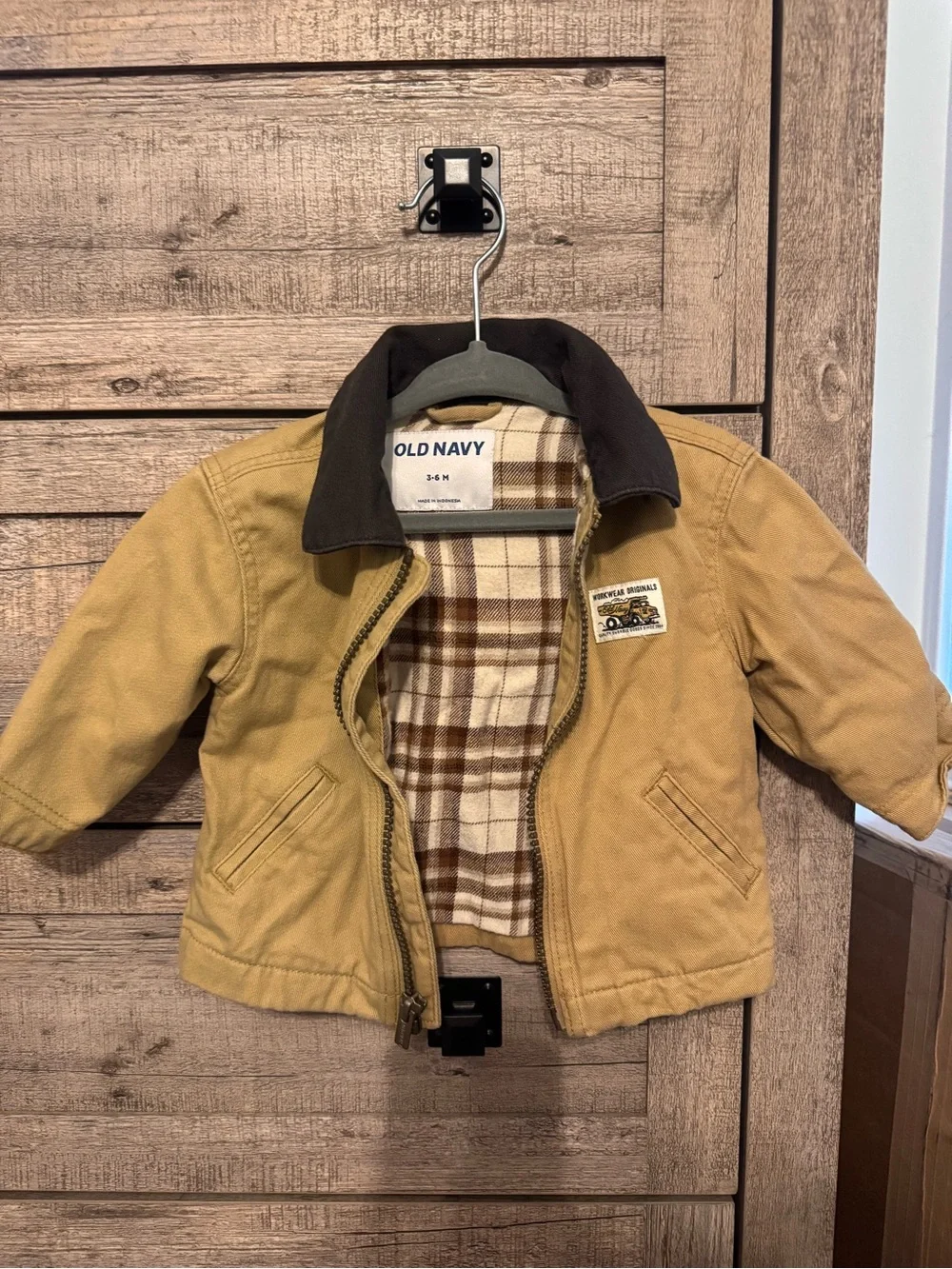 Old Navy 3-6 Months Twill Workwear Jacket